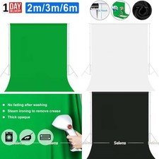3M 6M Photography Backdrop Photo Background Muslin Cloth Fabric Screen Studio