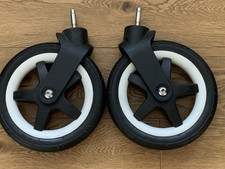 Bugaboo Buffalo or Donkey, PAIR FRONT FOAM Filled Wheels, Tyre, non puncture