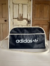 Vintage Small Blue Adidas Shoulder Bag Boot Bag Man Bag