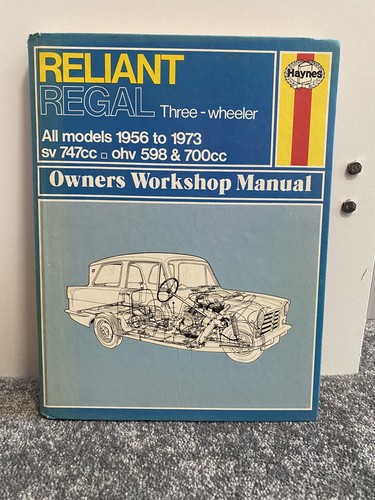 Haynes reliant regal workshop - haynes,