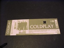 COLDPLAY TICKET BARCELONA 2005