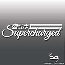 Mini Cooper S R53 R52 Supercharged Vinyl Decal Car Sticker | Works |  BMW