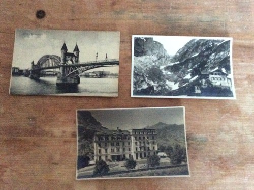 Postcards old black - -, &