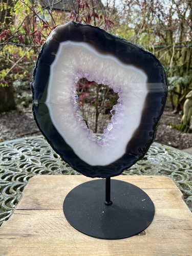 Amethyst portal ring - /, donut