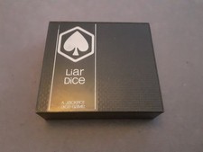 ? Liar Dice Game Vintage Black Box Jackpot Dice Game 1976 Complete