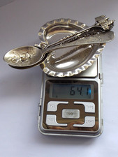 SOLID SILVER HALLMARKED JOB LOT SCRAP RESELL 64 GRAMS