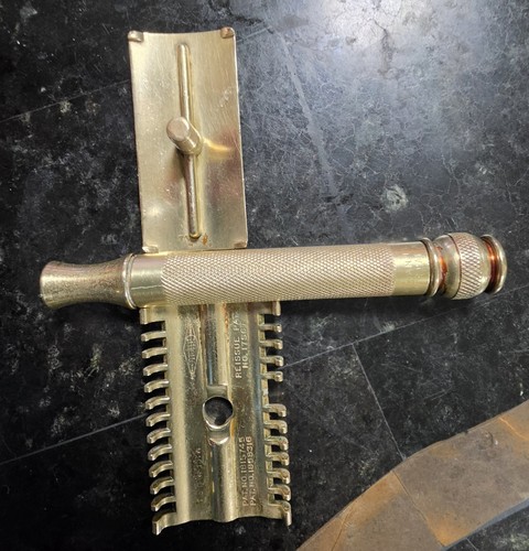 Vintage gillette piece gold - 3,