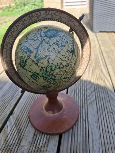 Vintage globe colored map - globe,