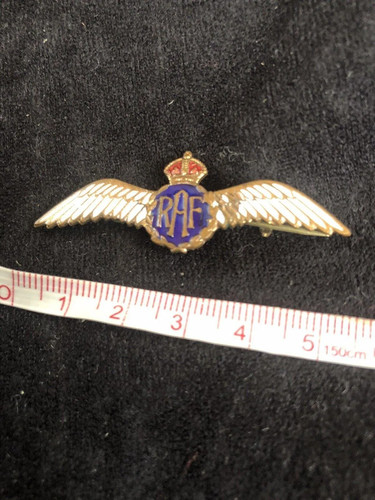 Raf ww2 gold wash sweetheart - ,