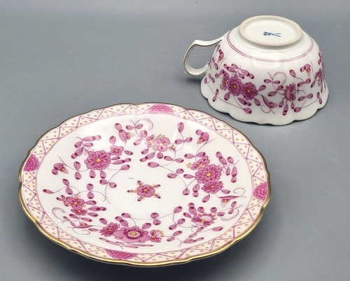 Meissen porcelain piece tea - 2,
