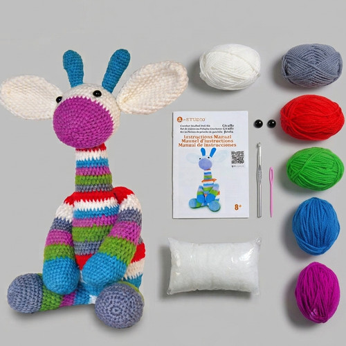 Giraffe crochet kit for - kit,