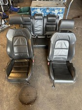 GENUINE 2007 AUDI A3 8P S LINE 5 DOOR - FULL BLACK LEATHER INTERIOR SEATS