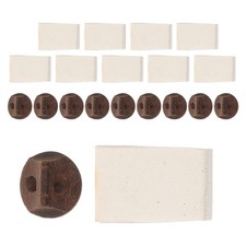  10 Set of Erhu String Guard Erhu Erhu Bridge Erhu Sound Filter Pad Instruments