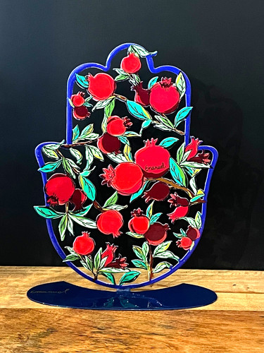 Emanuel aluminum hand painted - aluminum,