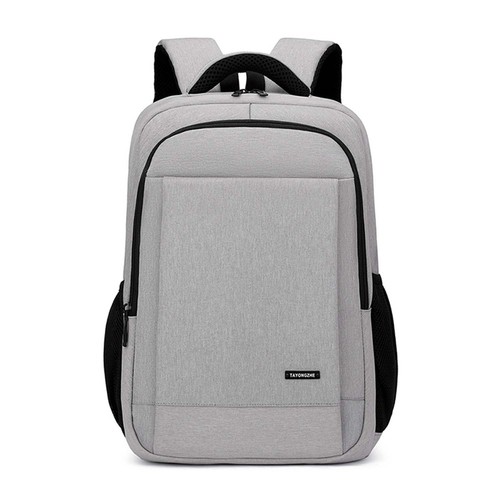Light grey backpack - backpack, nylon