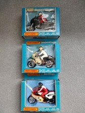 Vintage Matchbox Super Kings Motorcycles X3 K-81 K-82 2 Different 1981 Boxed