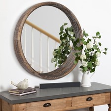 AOAOPQ Mirror Round Decorative