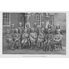 BOER WAR Colonel & Staff of