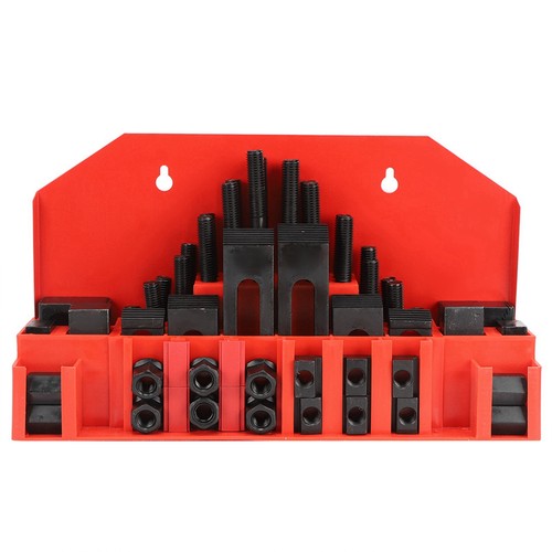M10 58pcs slot clamp kit - t-slot,
