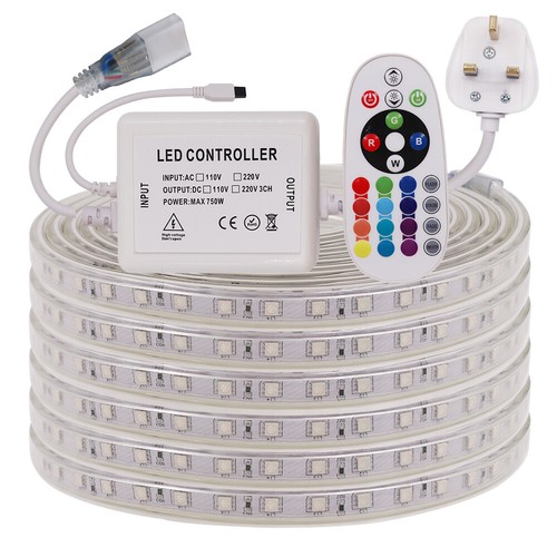 Led strip 220v 240v - 1-25m, 5050