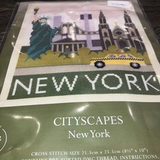 DMC NEW YORK  Counted cross