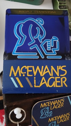 Mcewans lager beer font - font, pump
