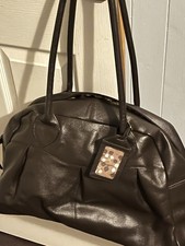 Tommy & Kate Brown Genuine Leather Large Bag! In Great Condition!