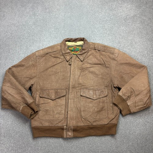 Leather flying jacket adult - leather,