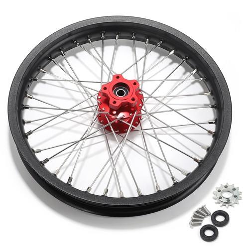 Rear wheel rim red - wheel,