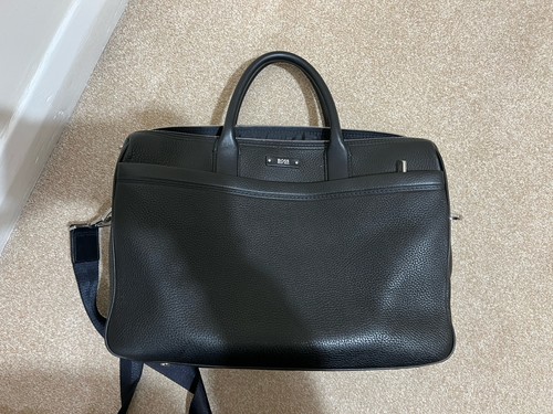 Hugo boss grained leather - boss,