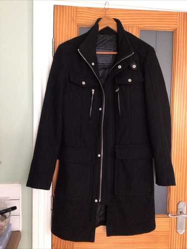 Man black coat - man’s,