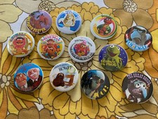 12 X Vtg Og The Muppet Show 38mm Pin Badges 1970 Jim Henson Complete Set VGC