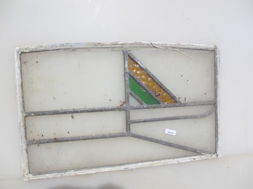 Antique stained glass - glass, window