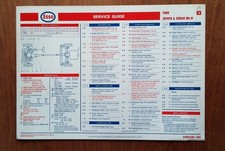 Ford Zephyr & Zodiac Mk1V original Esso Service Guide