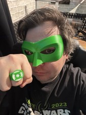 3d printed Green lantern Mask