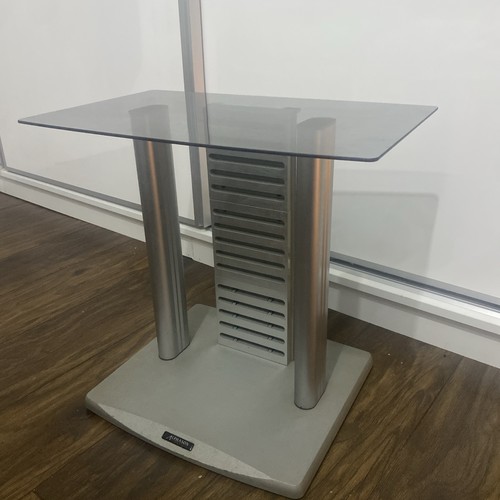 Alphason glass metal tv - &,
