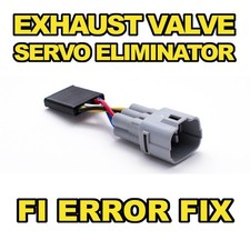 Exhaust valve servo delete - exhaust,