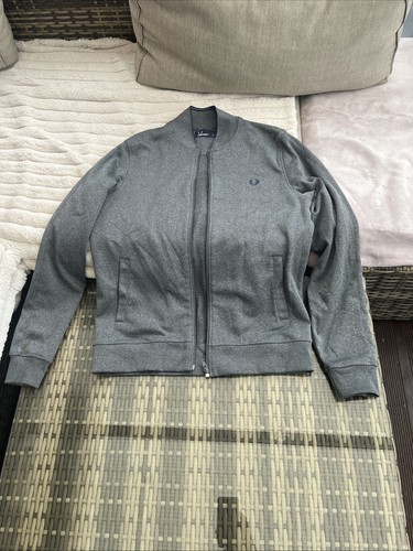 Fred perry grey zip - perry,
