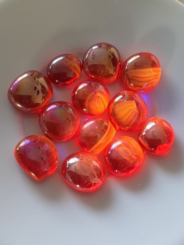 Vintage gold lustre red - lustre,