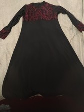 Girls' Abaya Dress with Scarf