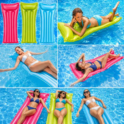 Inflatable pool lounger - pool, swim