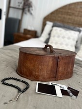 Vintage Wooden Sewing Box -