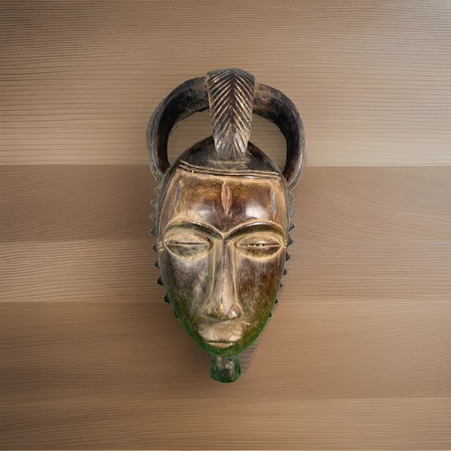 Authentic african art wood - art,