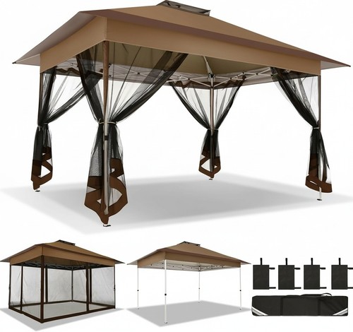 10x15ft outdoor gazebo - gazebo, up