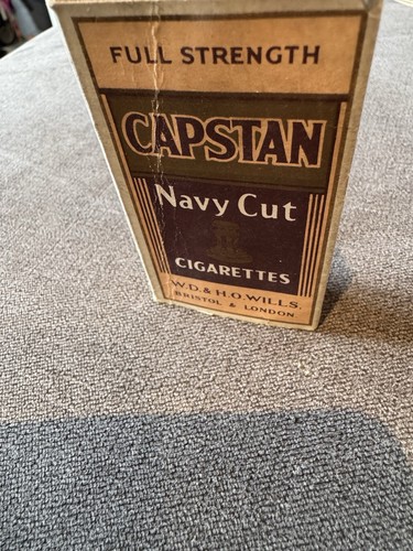 Vintage capstan navy cut - vintage,