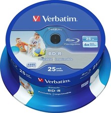 25 Verbatim Blu-Ray Blank