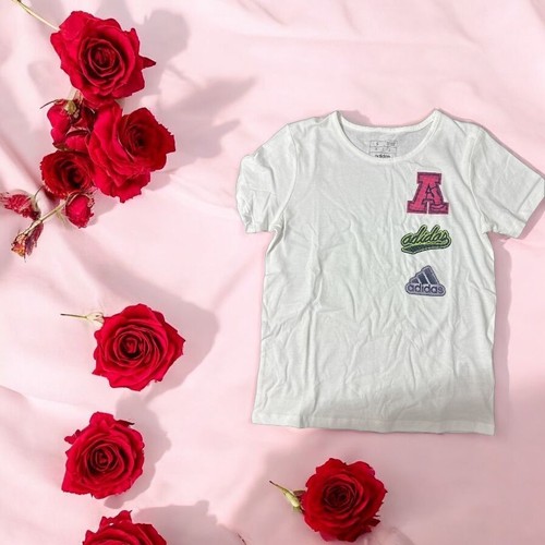 Adidas kids white shirt - adidas, t-shirt