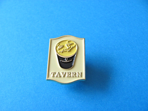 Guinness tavern pub sign pin - tavern,