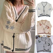 HOT Taylor Swift Folklore Knitted Cozy Lazy Autumn Cardigan