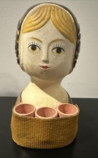 Antique Paper Mache Doll Head